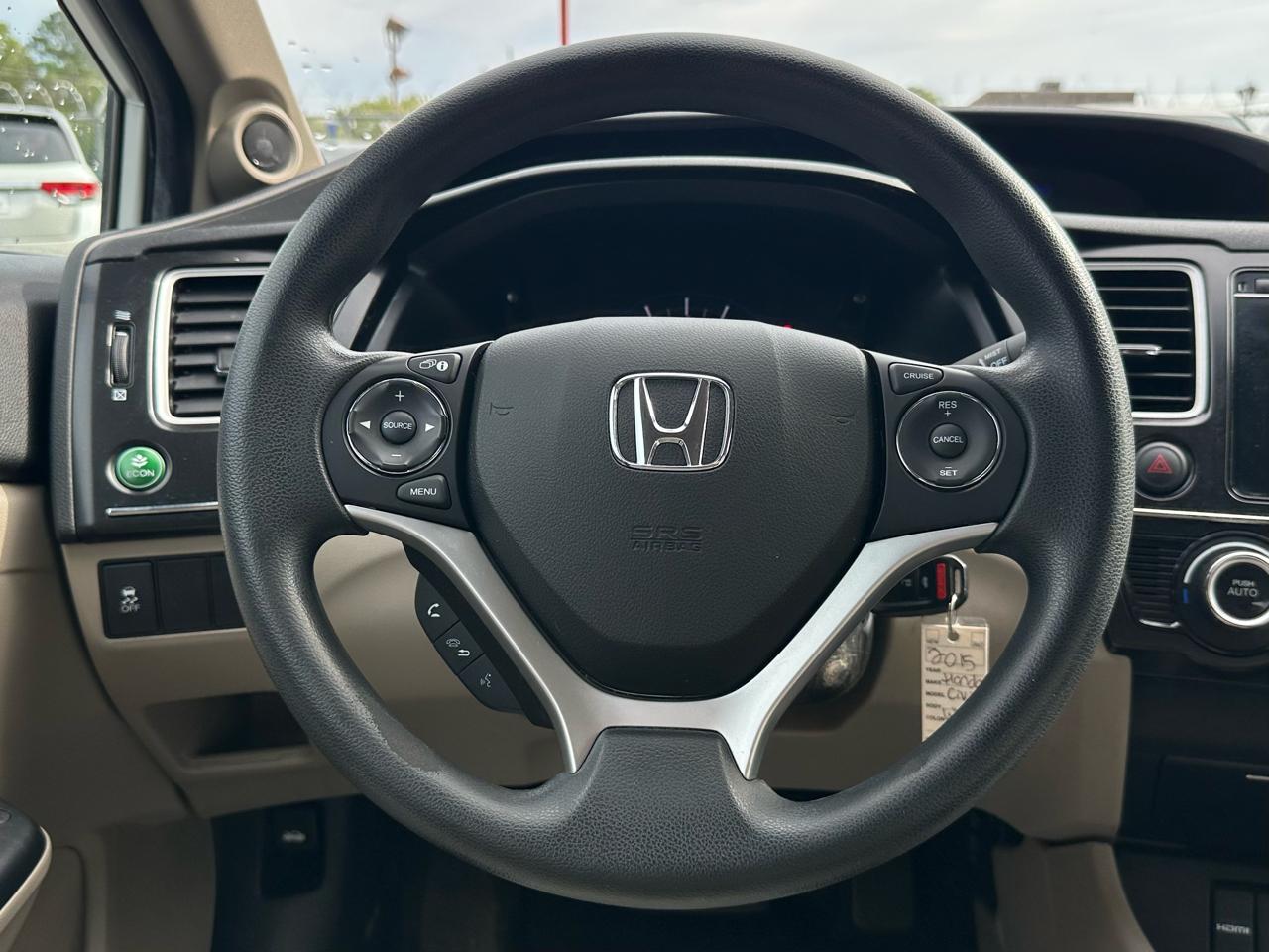 Honda Civic Sedan 4dr CVT SE 2015