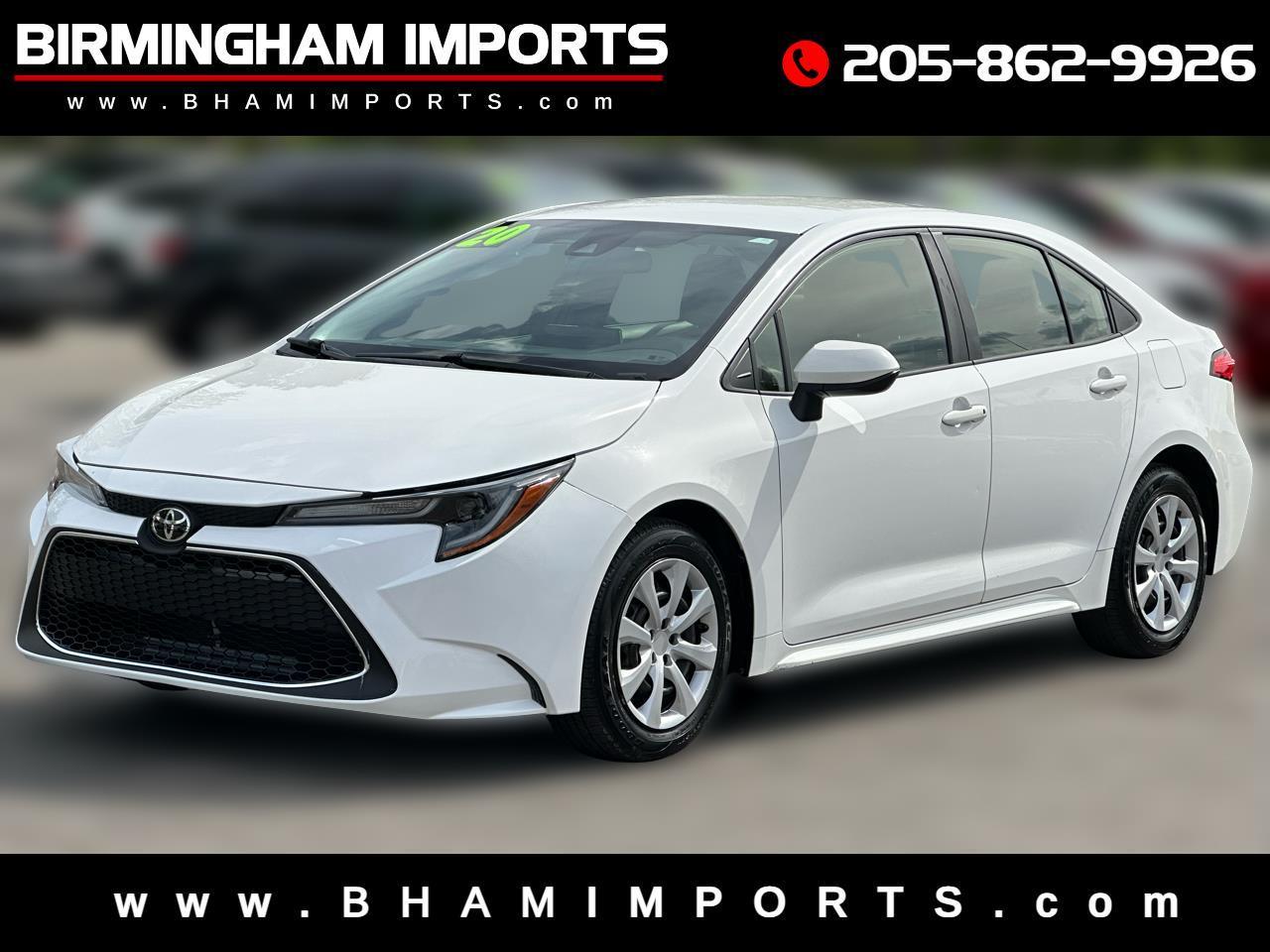 Toyota Corolla LE CVT (Natl) 2020