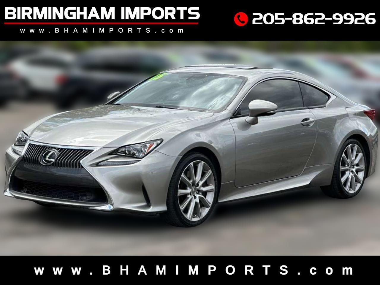 Lexus RC 350 2dr Cpe RWD 2015