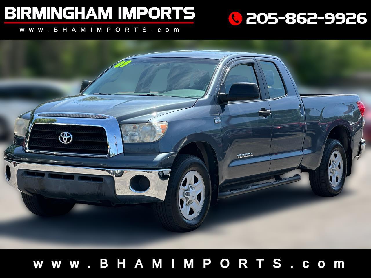 Toyota Tundra 2WD Truck Dbl 4.7L V8 5-Spd AT (Natl) 2009