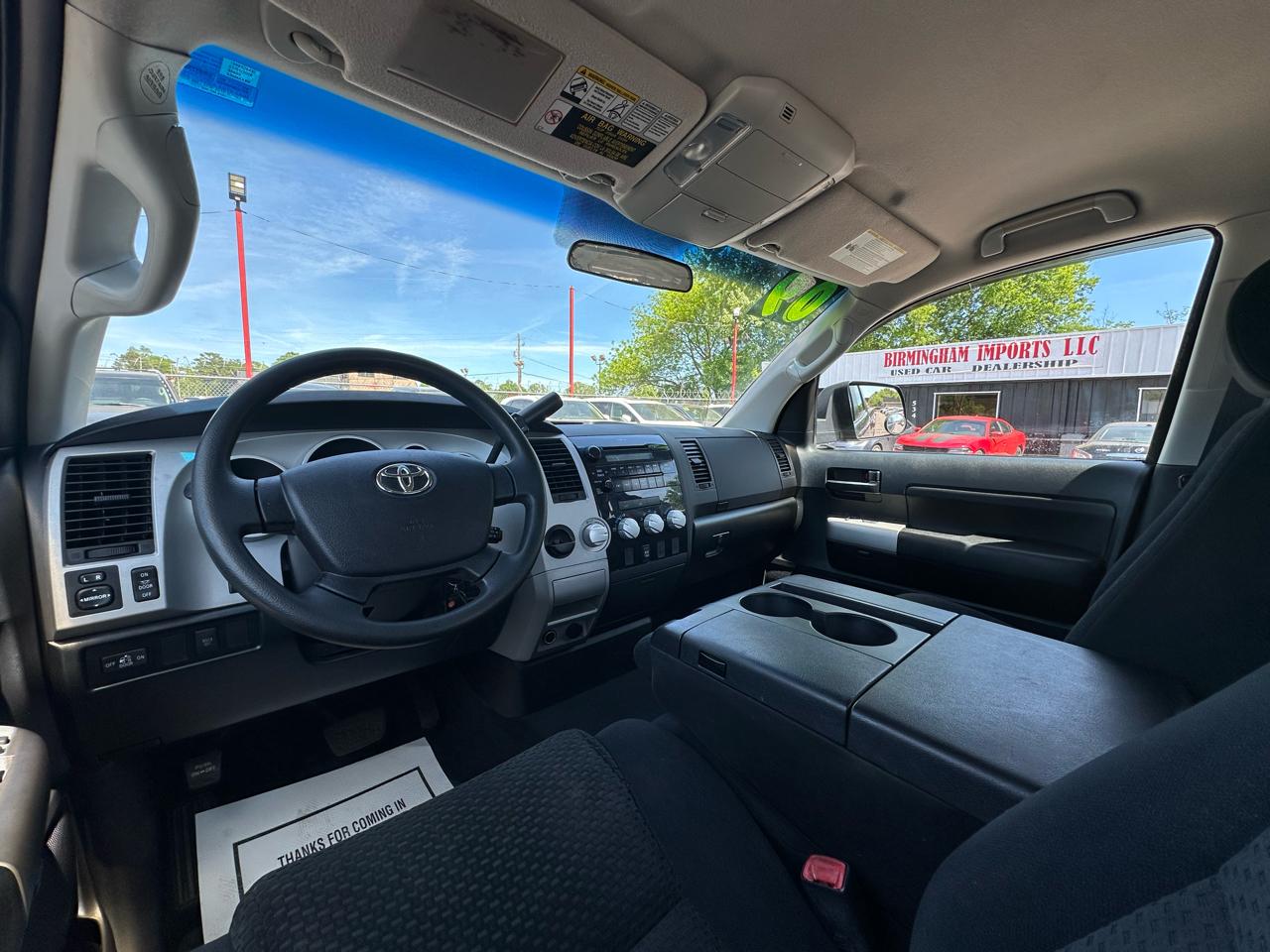 Toyota Tundra 2WD Truck Dbl 4.7L V8 5-Spd AT (Natl) 2009