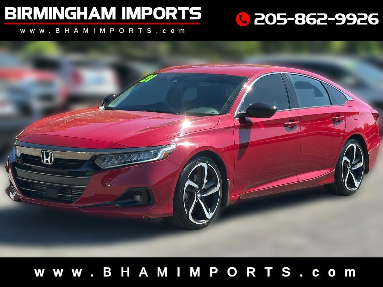 Honda Accord Sedan Sport SE 1.5T CVT 2021