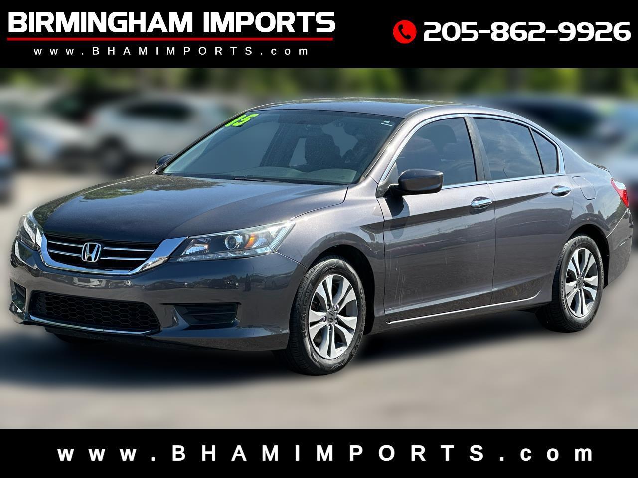 2015 Honda Accord Sedan 4dr I4 CVT LX
