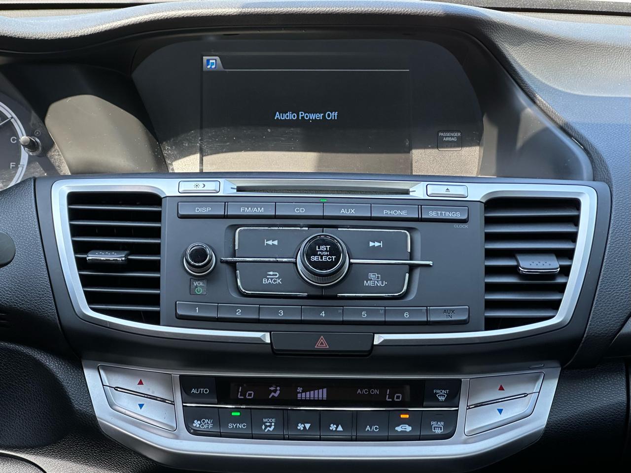 Honda Accord Sedan 4dr I4 CVT LX 2015