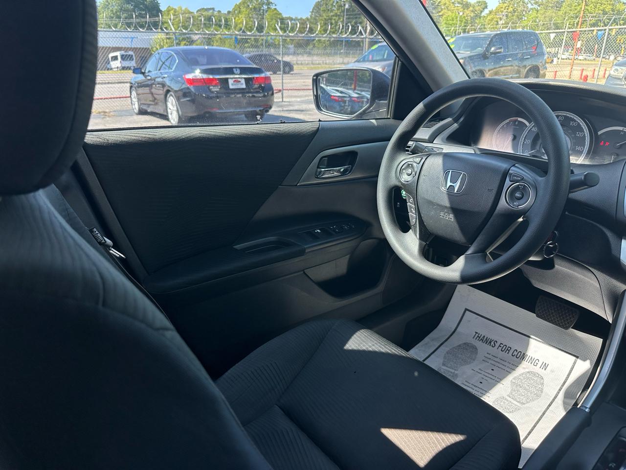 Honda Accord Sedan 4dr I4 CVT LX 2015