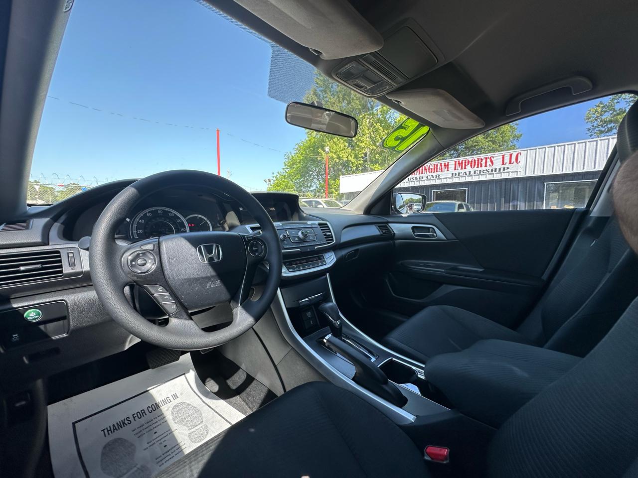 Honda Accord Sedan 4dr I4 CVT LX 2015