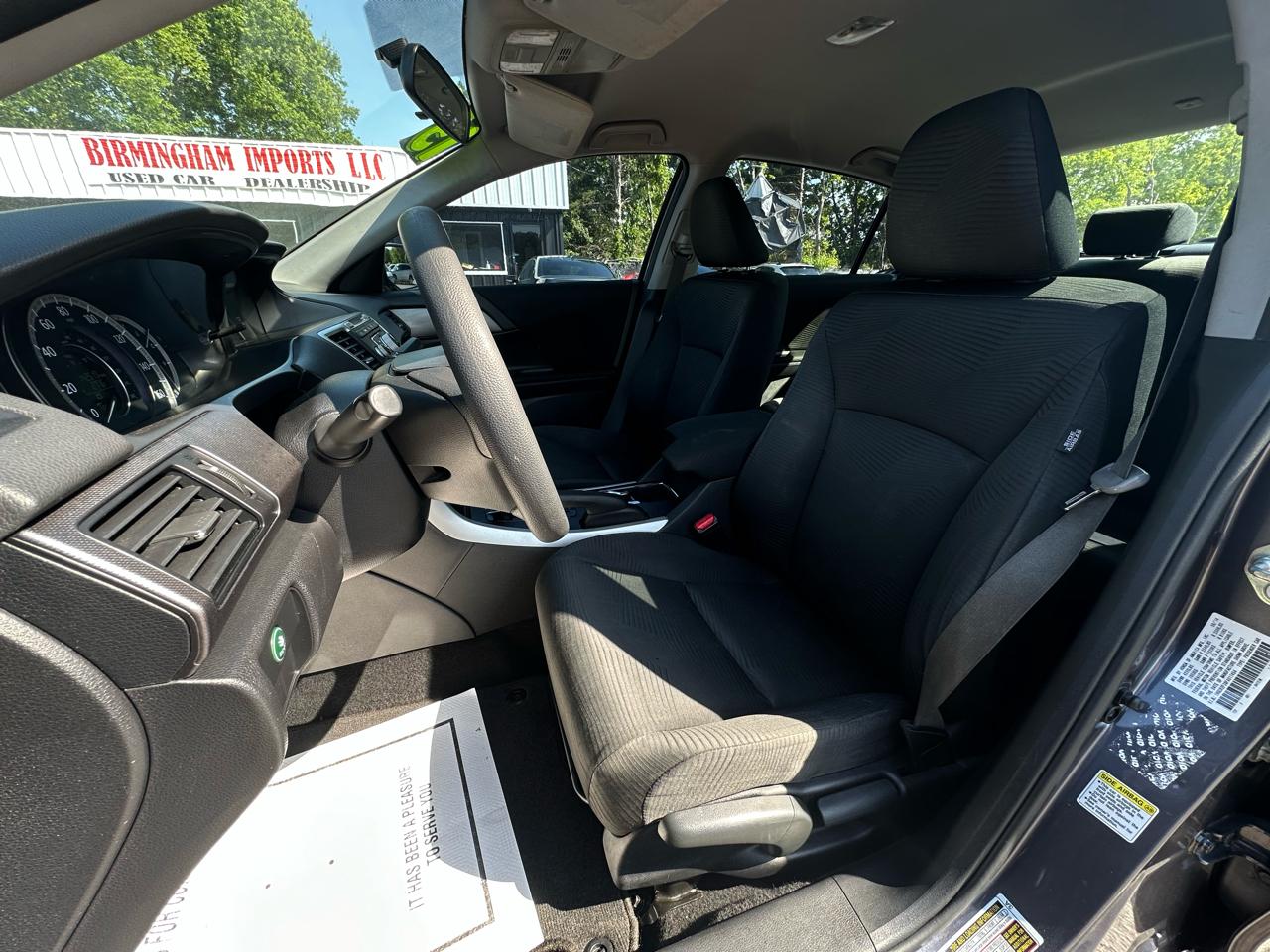 Honda Accord Sedan 4dr I4 CVT LX 2015