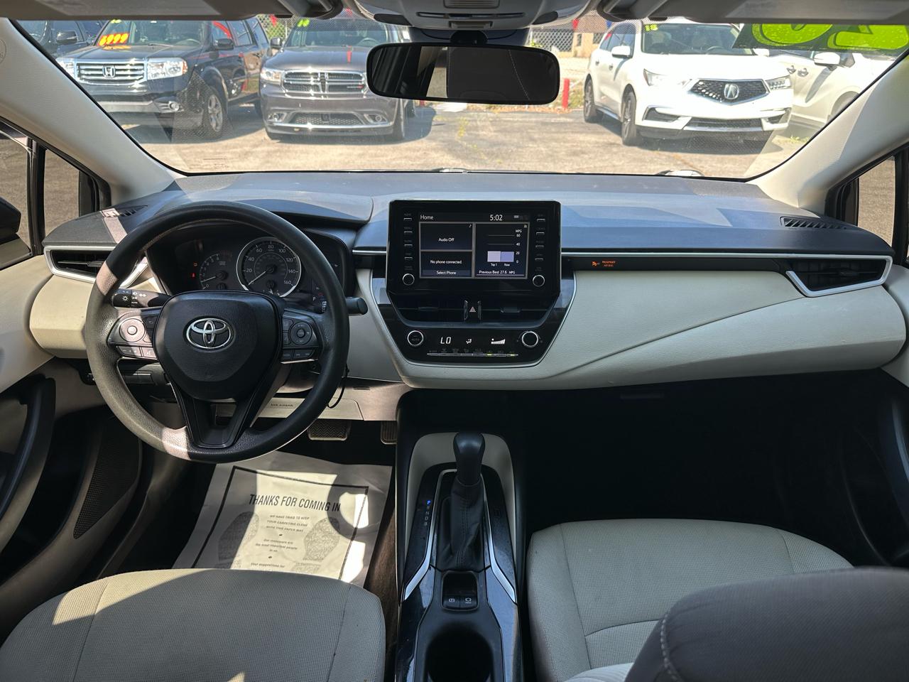 Toyota Corolla LE CVT (Natl) 2020