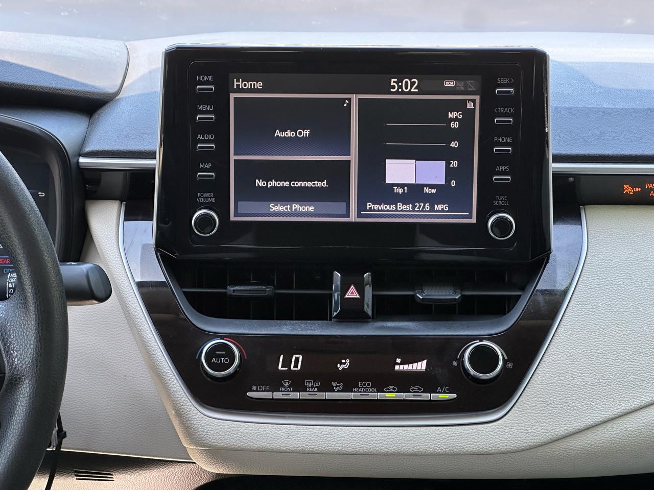 Toyota Corolla LE CVT (Natl) 2020