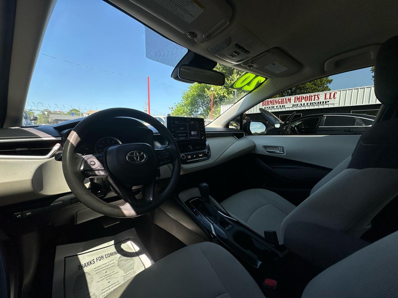 Toyota Corolla LE CVT (Natl) 2020