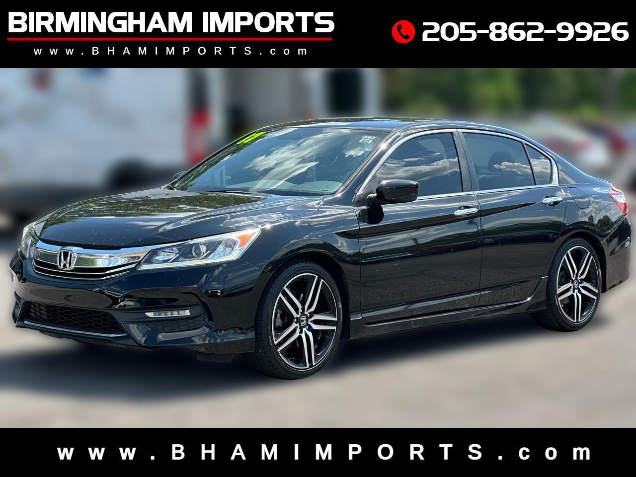 Honda Accord Sedan Sport CVT 2017