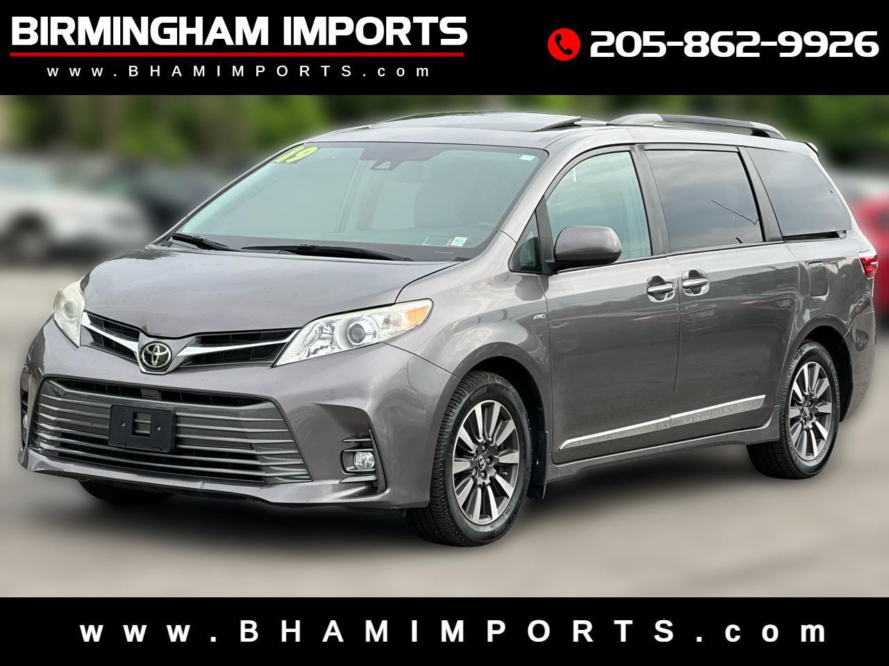 Toyota Sienna Limited Premium AWD 7-Passenger (Natl) 2019