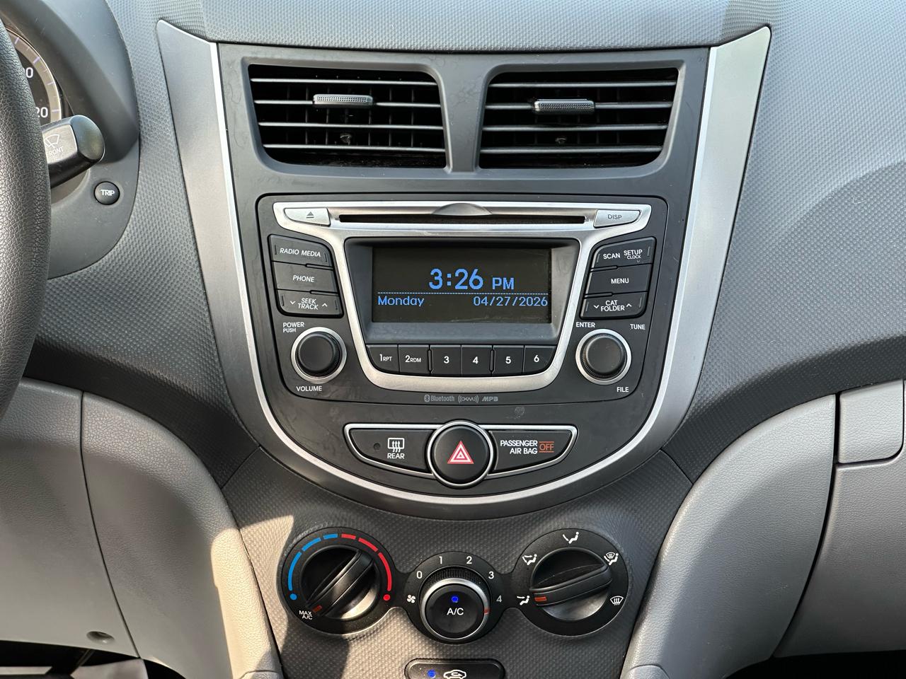 Hyundai Accent Value Edition Sedan Auto 2017