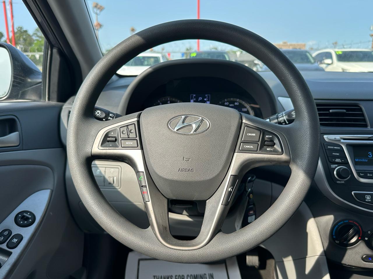 Hyundai Accent Value Edition Sedan Auto 2017