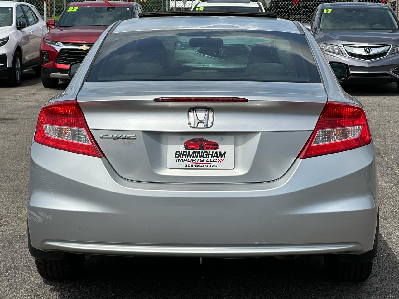 Honda Civic Cpe 2dr Auto EX 2012