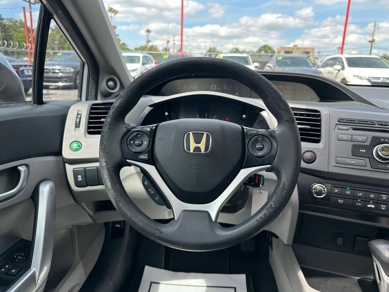 Honda Civic Cpe 2dr Auto EX 2012