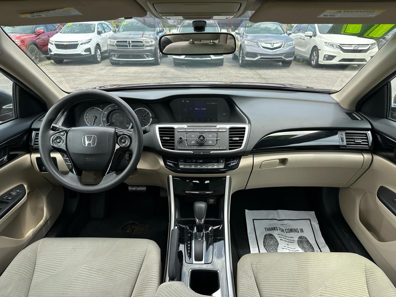 Honda Accord Sedan LX CVT 2017