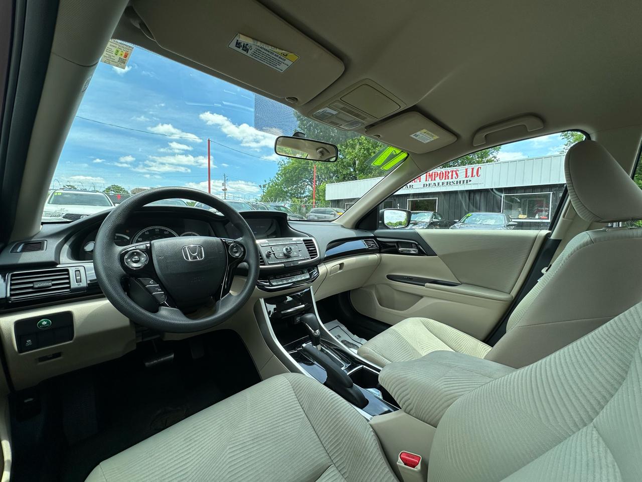 Honda Accord Sedan LX CVT 2017
