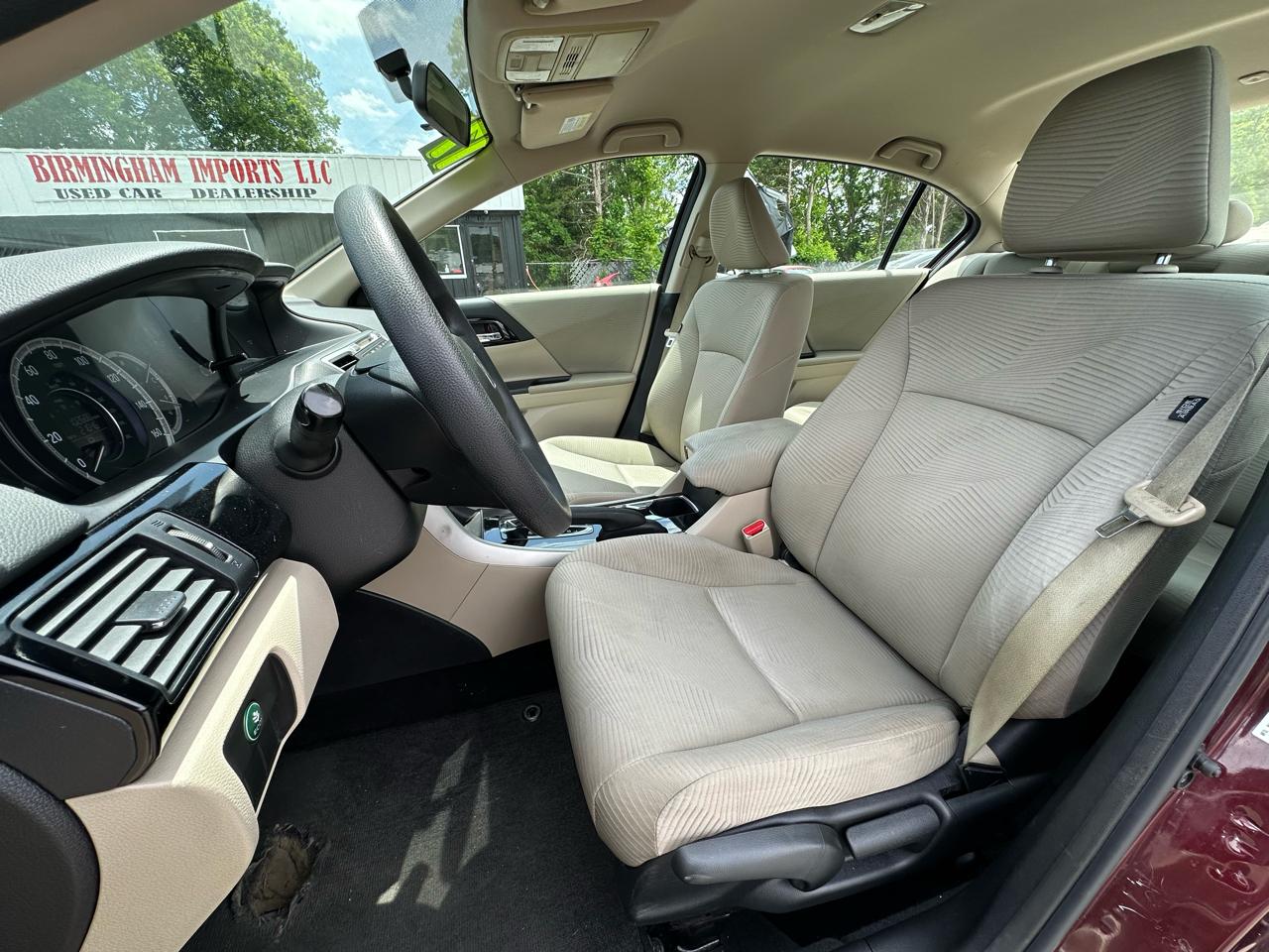 Honda Accord Sedan LX CVT 2017