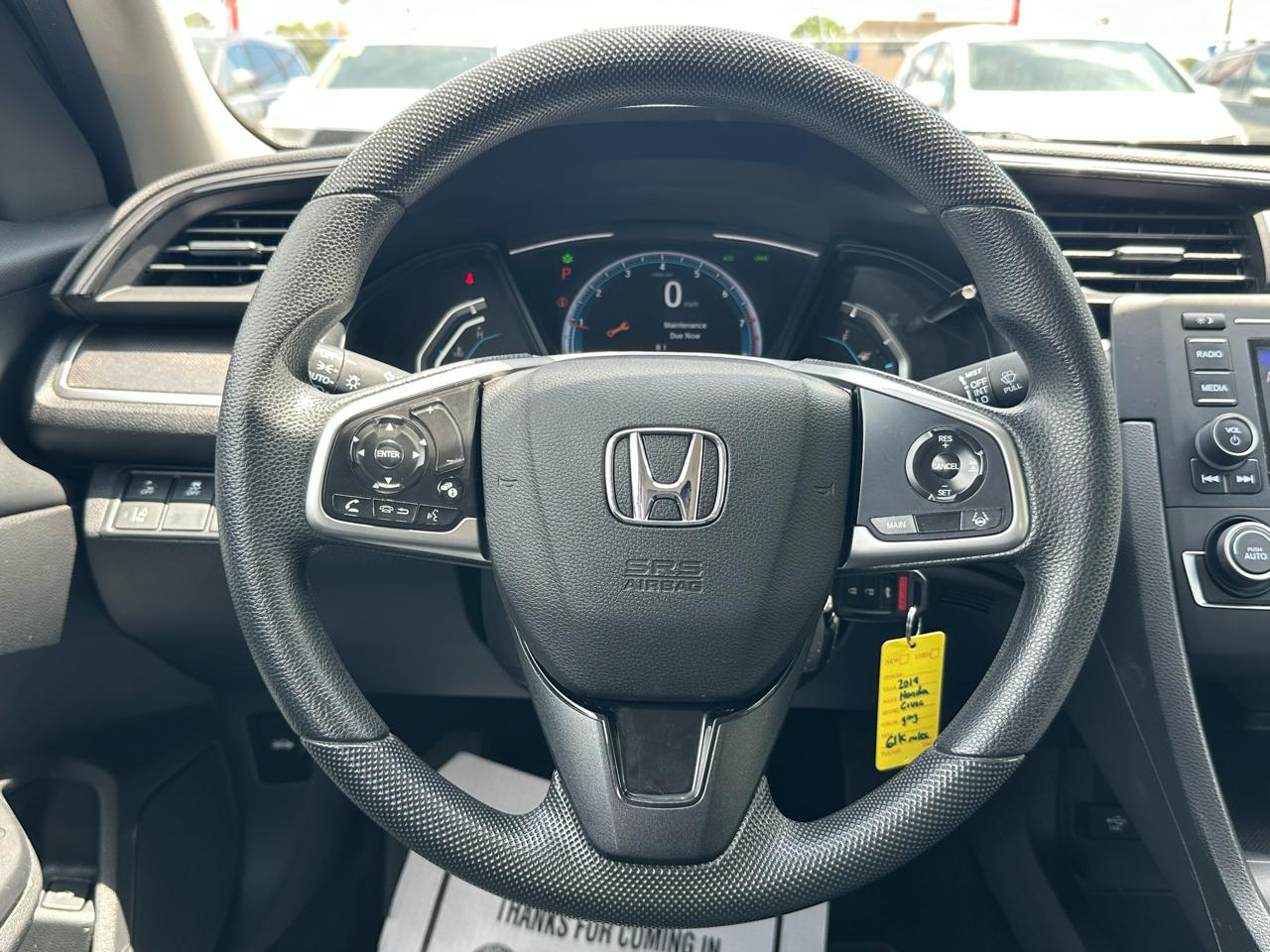 Honda Civic Sedan LX CVT 2019