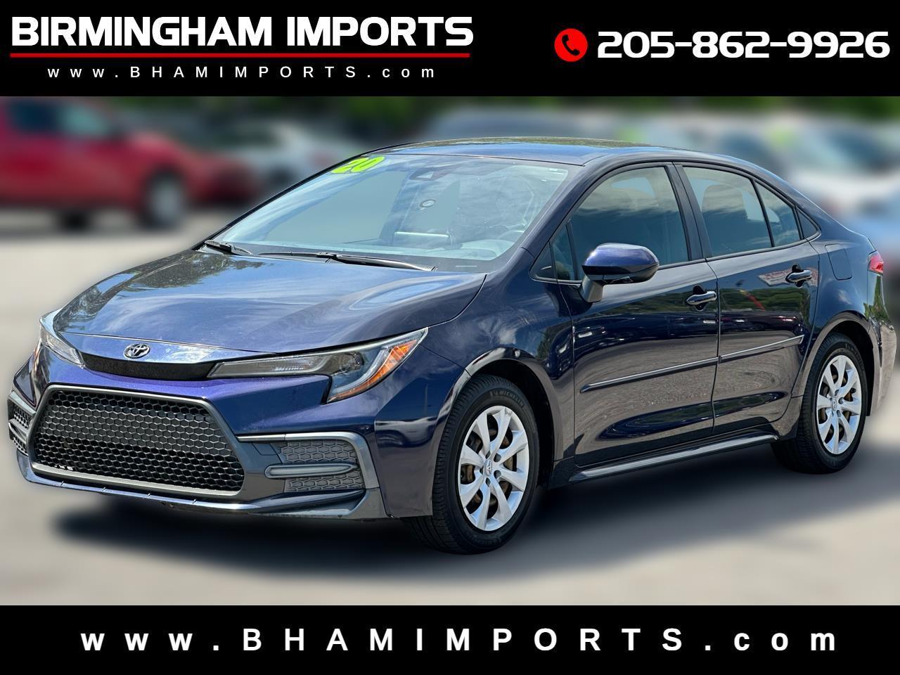Toyota Corolla LE CVT (Natl) 2020