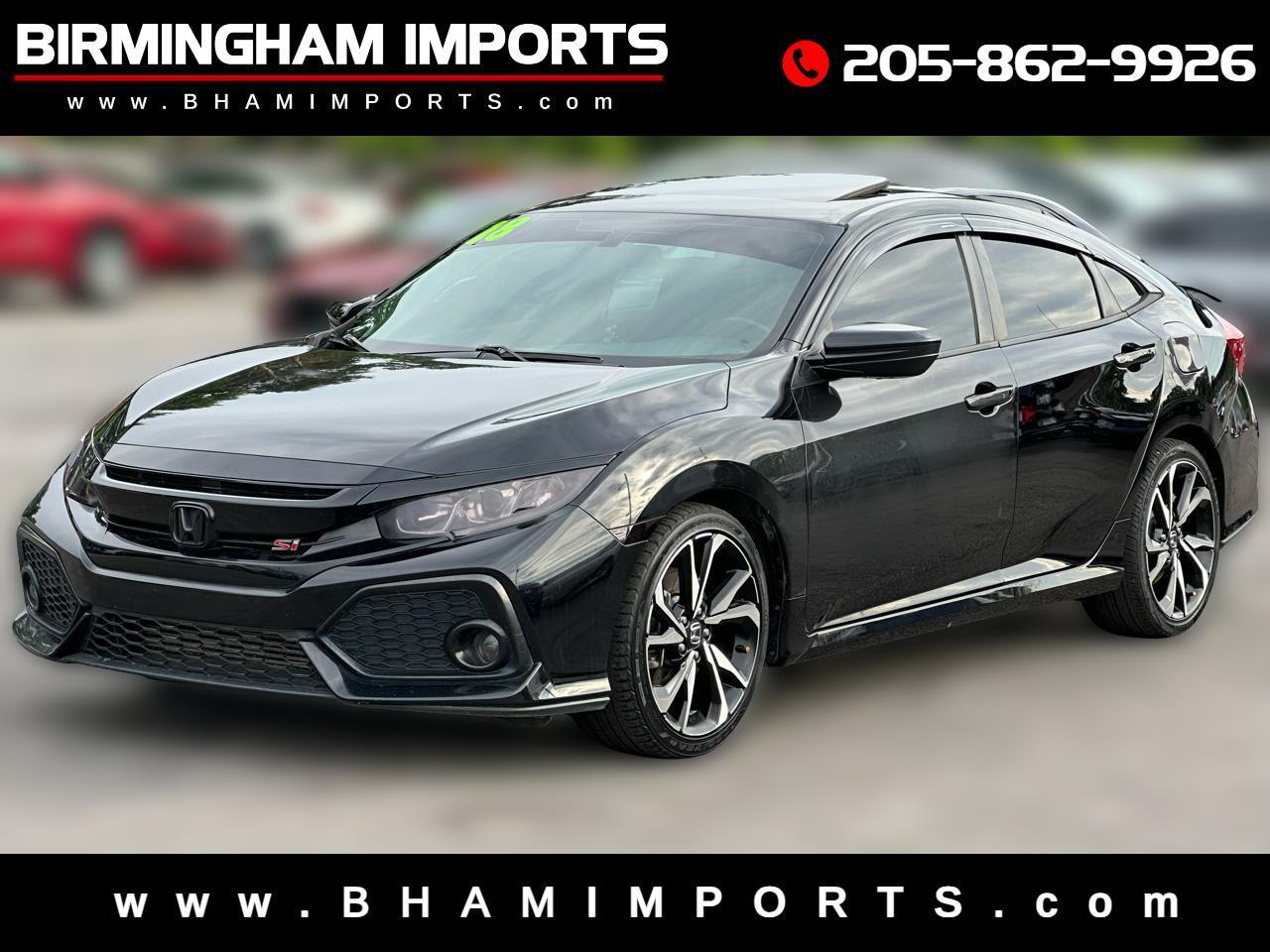 Honda Civic Si Sedan Manual 2018