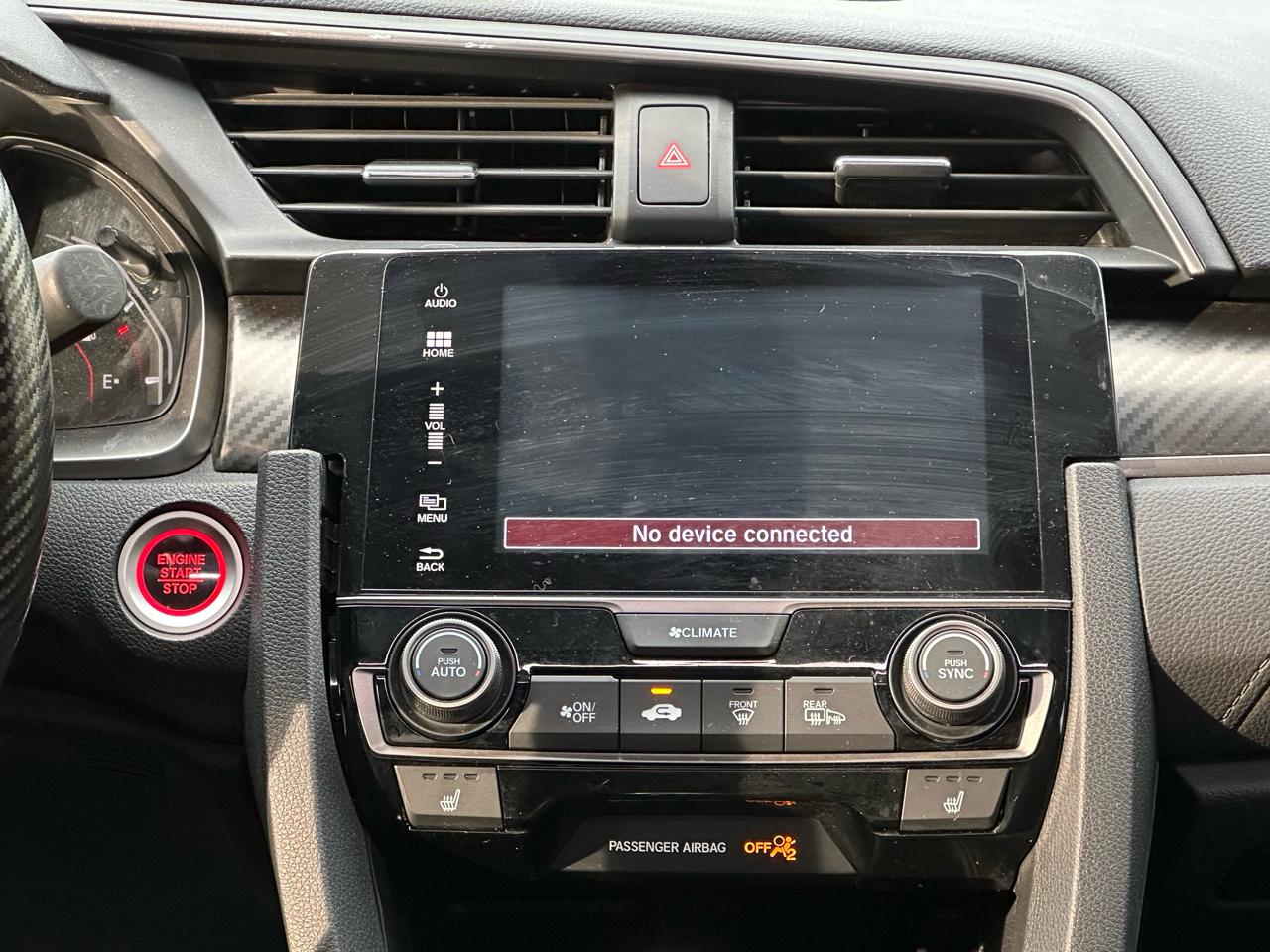 Honda Civic Si Sedan Manual 2018