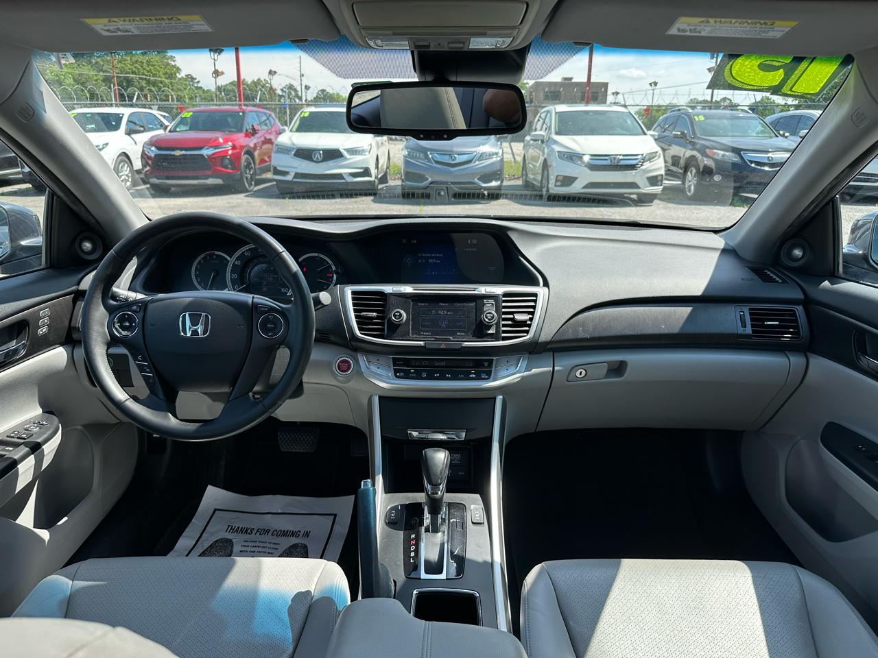 Honda Accord Sdn 4dr I4 CVT EX-L 2013