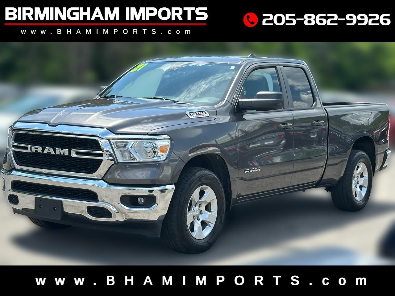 RAM 1500 Big Horn 4x2 Quad Cab 6'4" Box 2021