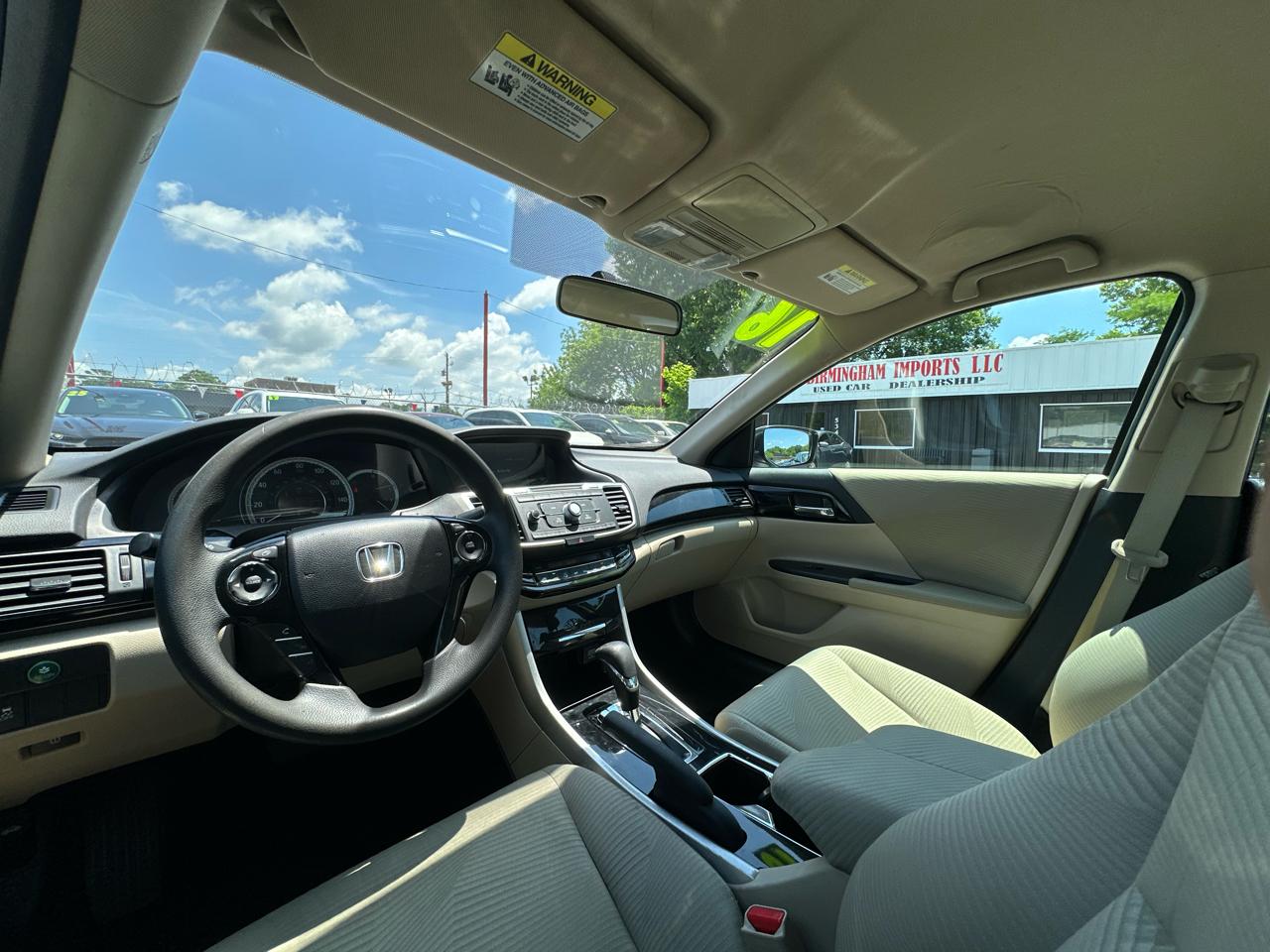 Honda Accord Sedan 4dr I4 CVT LX 2016