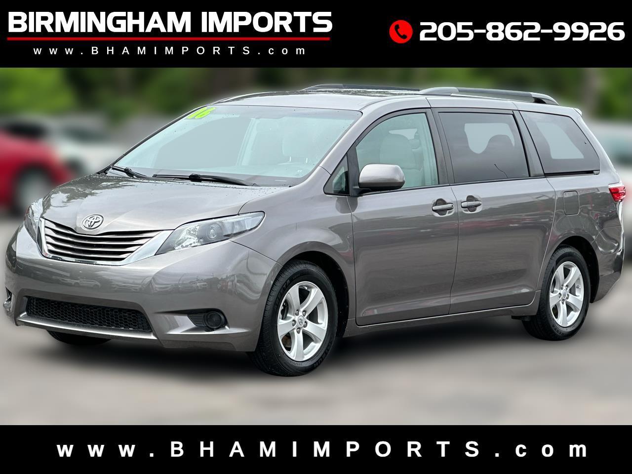 Toyota Sienna 5dr 8-Pass Van LE FWD (Natl) 2016