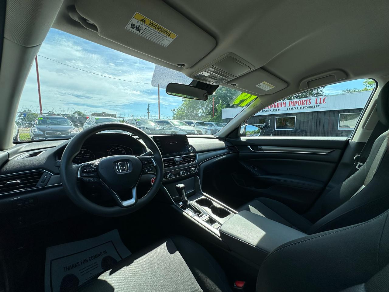 Honda Accord Sedan LX 1.5T CVT 2019