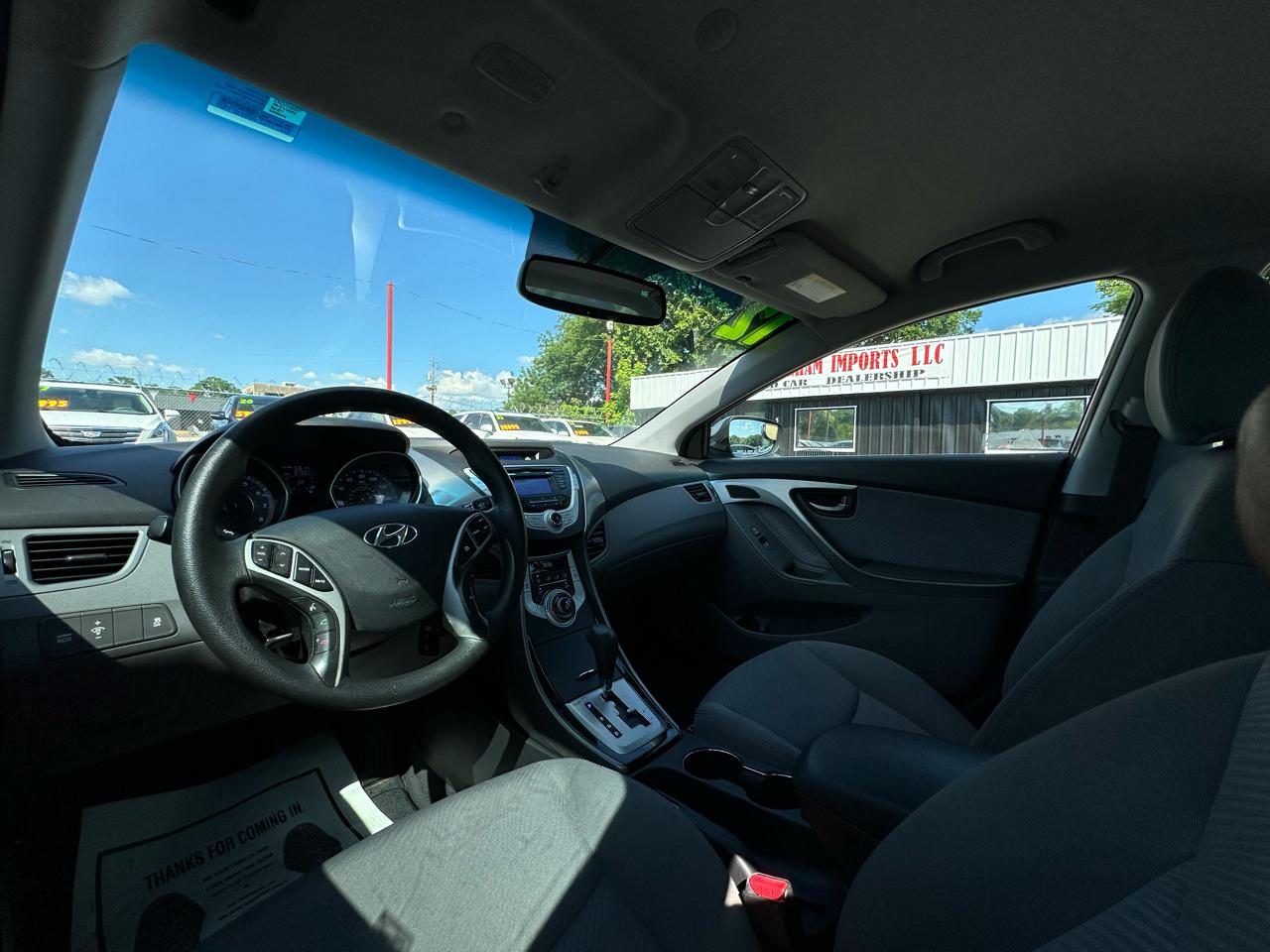 Hyundai Elantra 4dr Sdn Auto GLS (Ulsan Plant) 2012