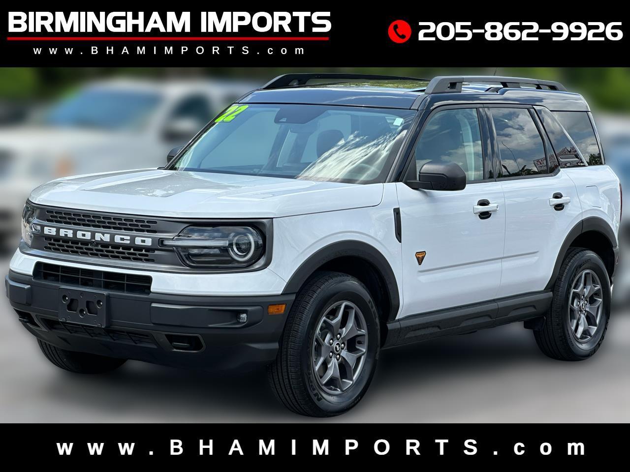 2022 Ford Bronco Sport Badlands 4x4