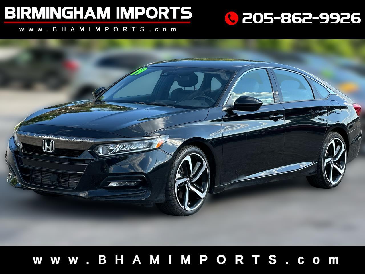 Honda Accord Sedan Sport 1.5T CVT 2019