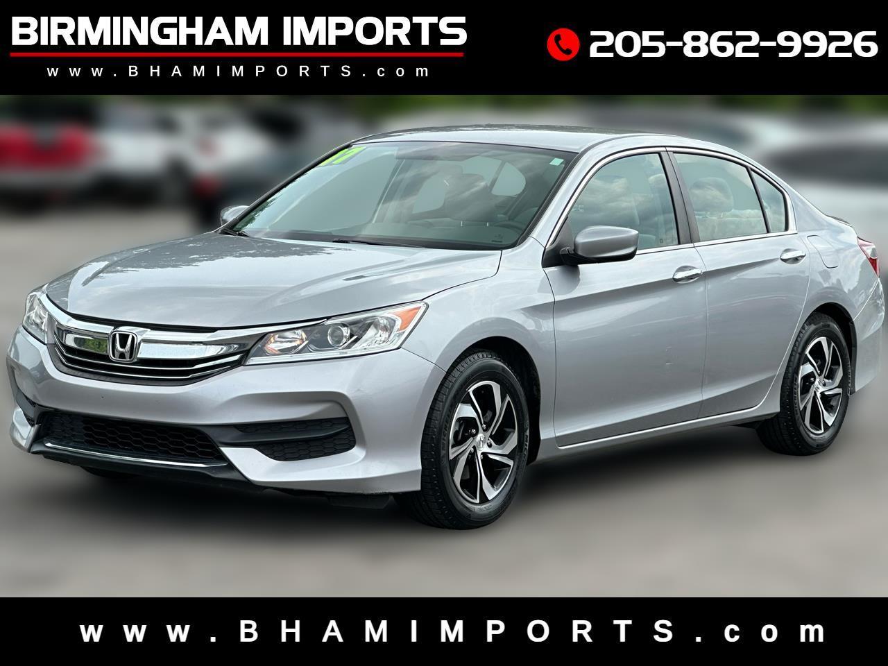 Honda Accord Sedan LX CVT 2017