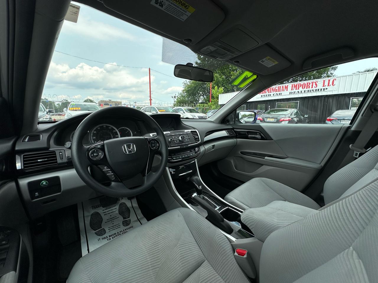 Honda Accord Sedan LX CVT 2017