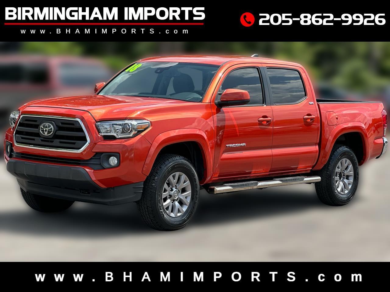 Toyota Tacoma SR Double Cab 5' Bed I4 4x2 AT (Natl) 2018