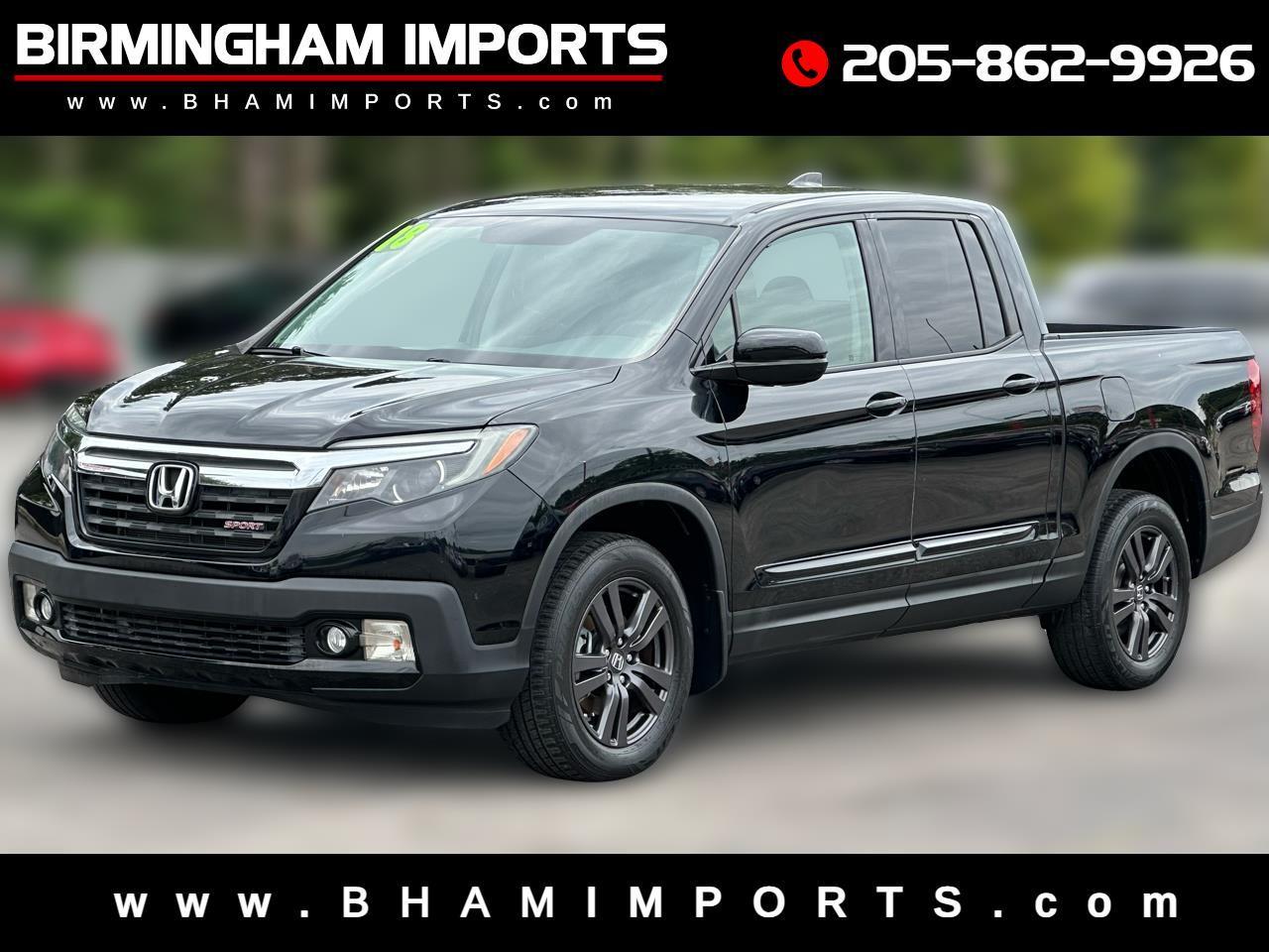Honda Ridgeline Sport AWD 2018