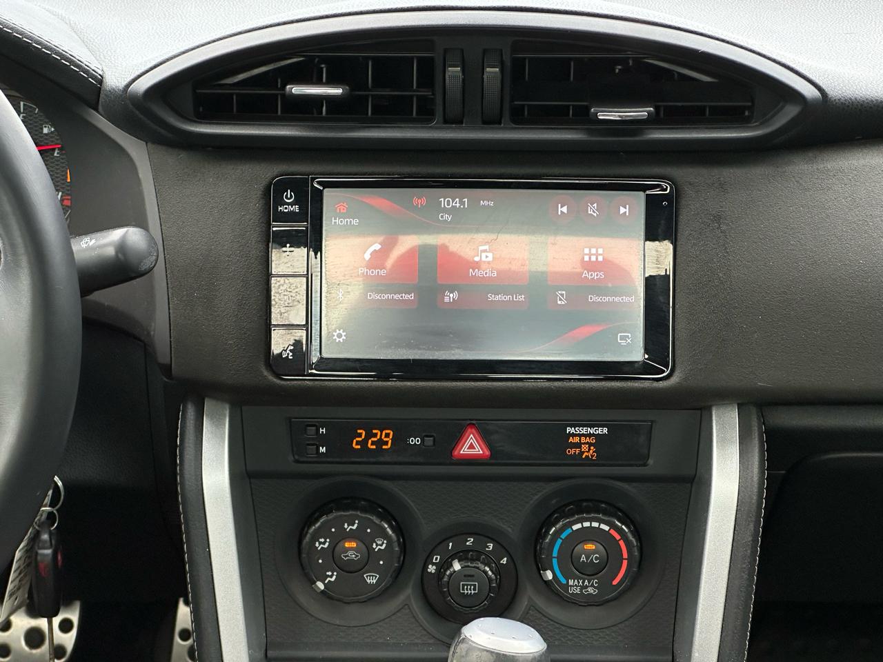 Toyota 86 Manual (Natl) 2020
