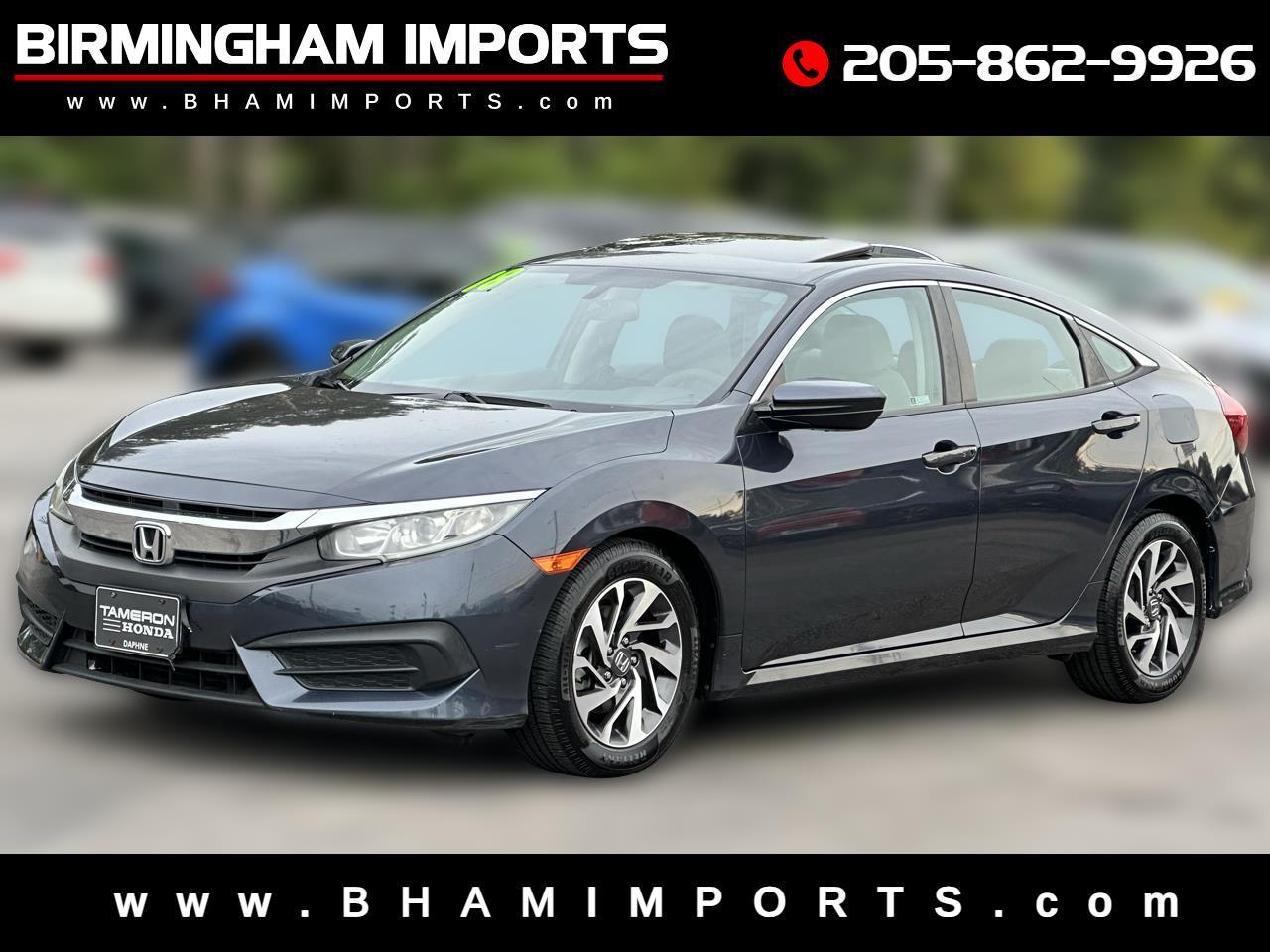 2018 Honda Civic Sedan EX CVT