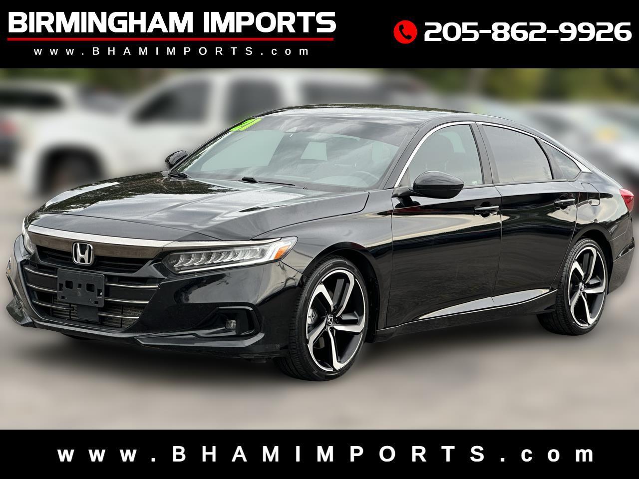 2021 Honda Accord Sedan Sport 1.5T CVT