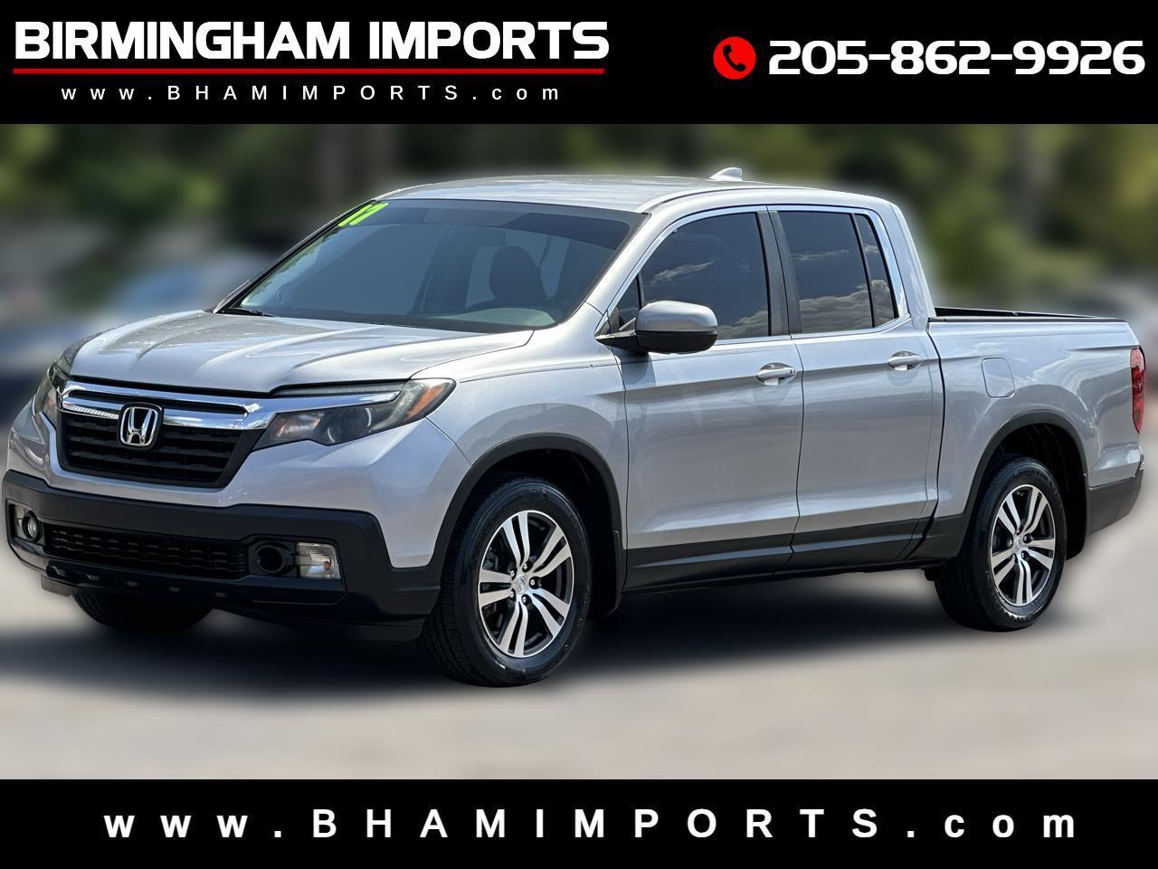 2017 Honda Ridgeline RTS 4x2 Crew Cab 5.3' Bed