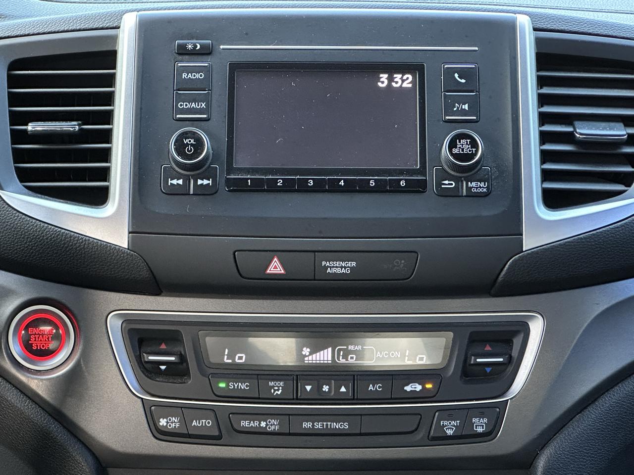 Honda Ridgeline RTS 4x2 Crew Cab 5.3' Bed 2017