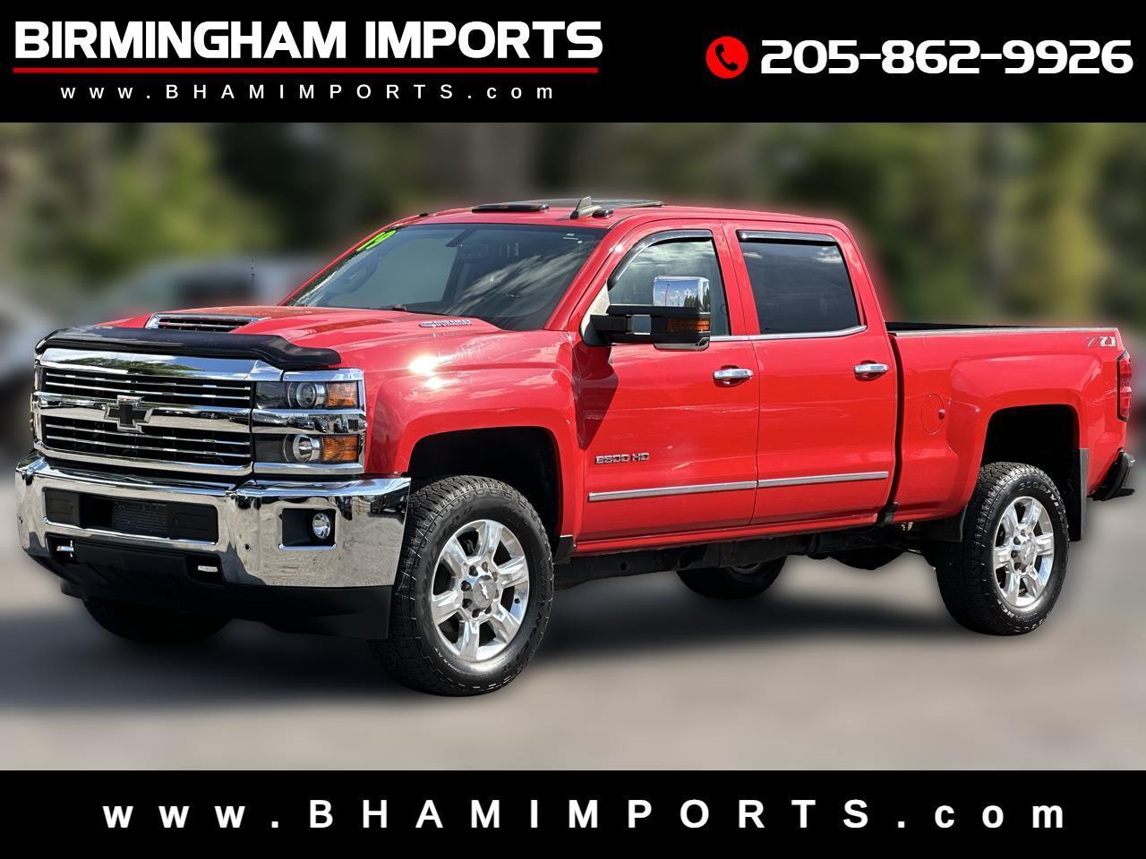 2019 Chevrolet Silverado 2500HD 4WD Crew Cab 153.7" LTZ