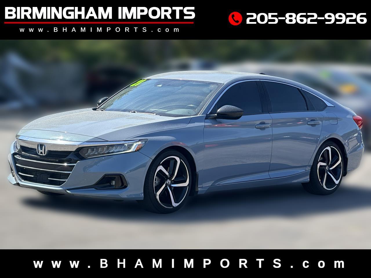 2021 Honda Accord Sedan Sport 1.5T CVT