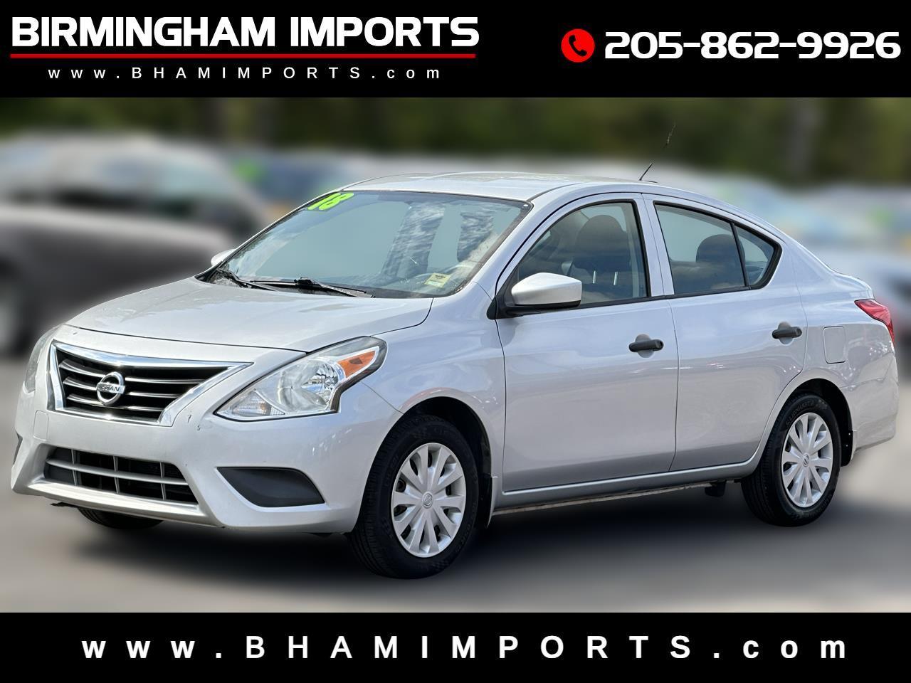 Nissan Versa Sedan S Plus CVT 2018