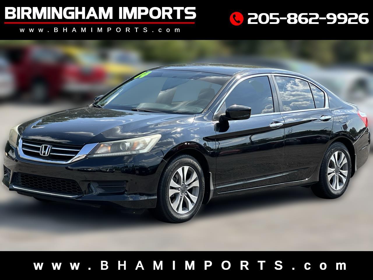 Honda Accord Sedan 4dr I4 CVT LX 2014