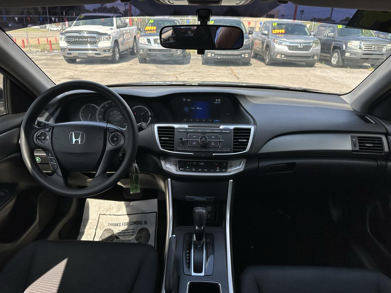 Honda Accord Sedan 4dr I4 CVT LX 2014