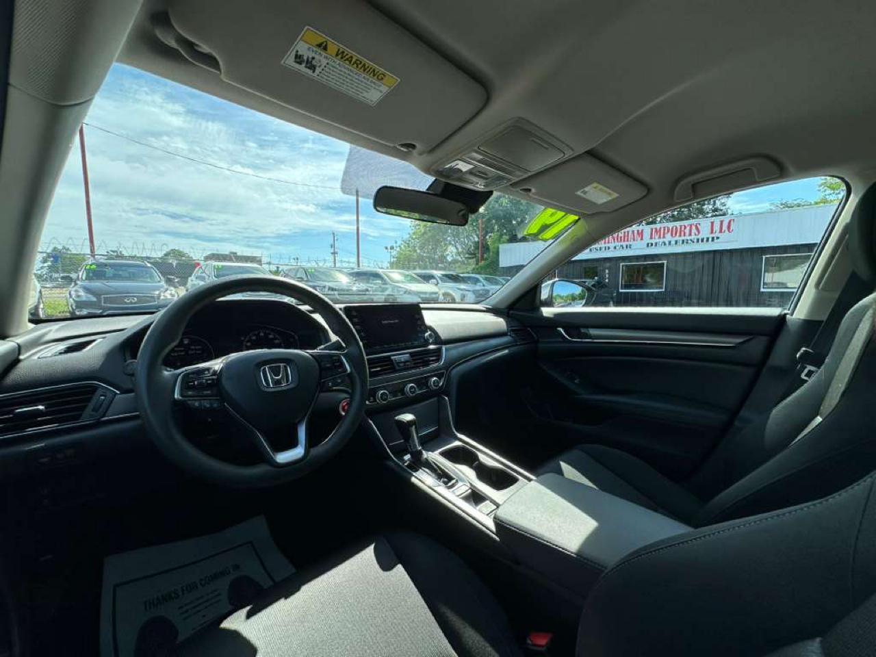 Honda Accord Sedan LX 1.5T CVT 2019